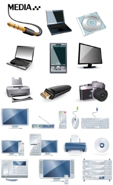 数码产品矢量素材资源全攻略 从免费下载到设计应用